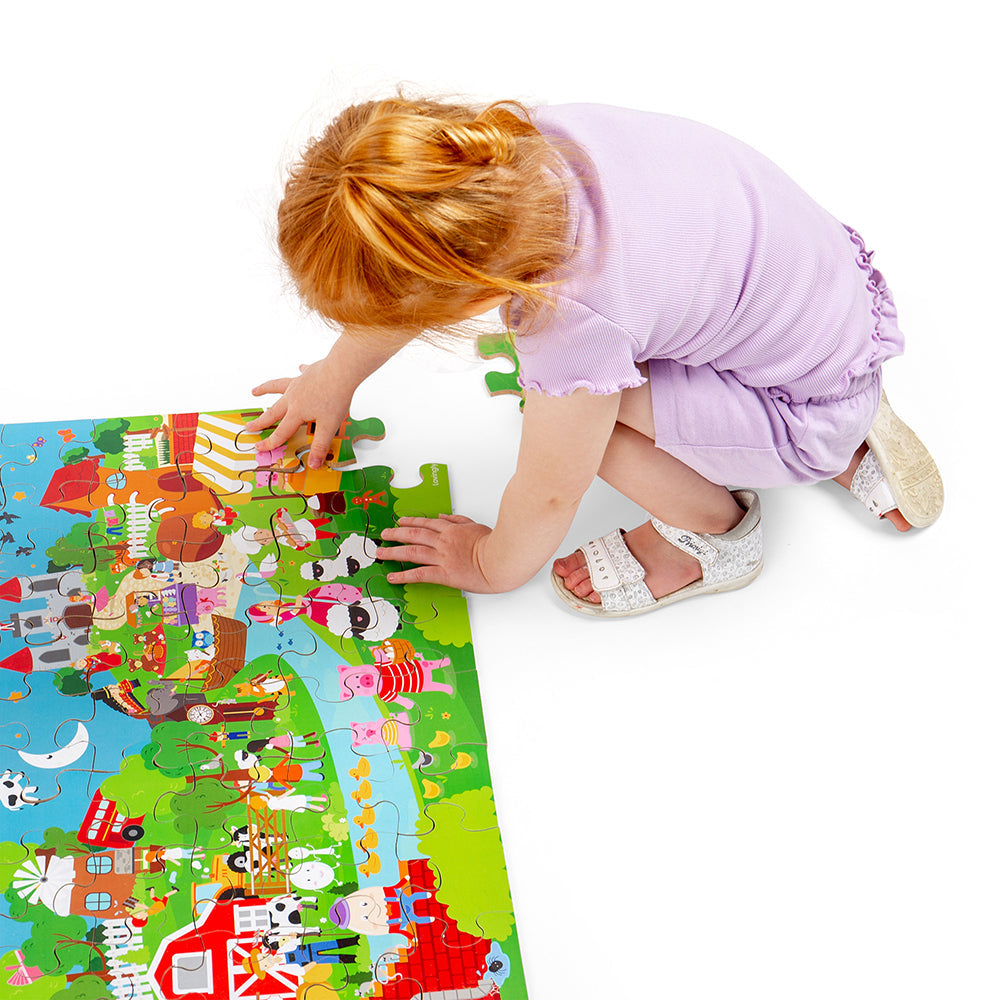 Nursery Rhyme Floor Puzzle (48pc)