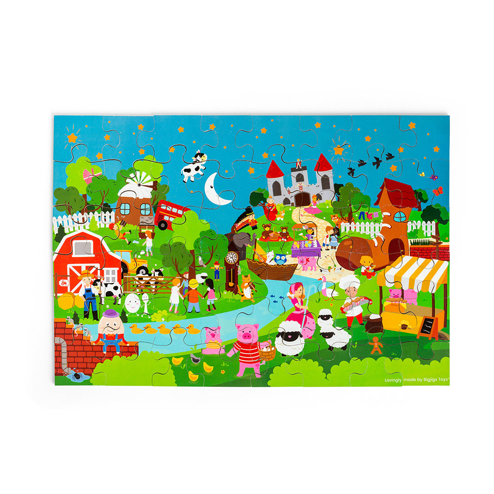 Nursery Rhyme Floor Puzzle (48pc)