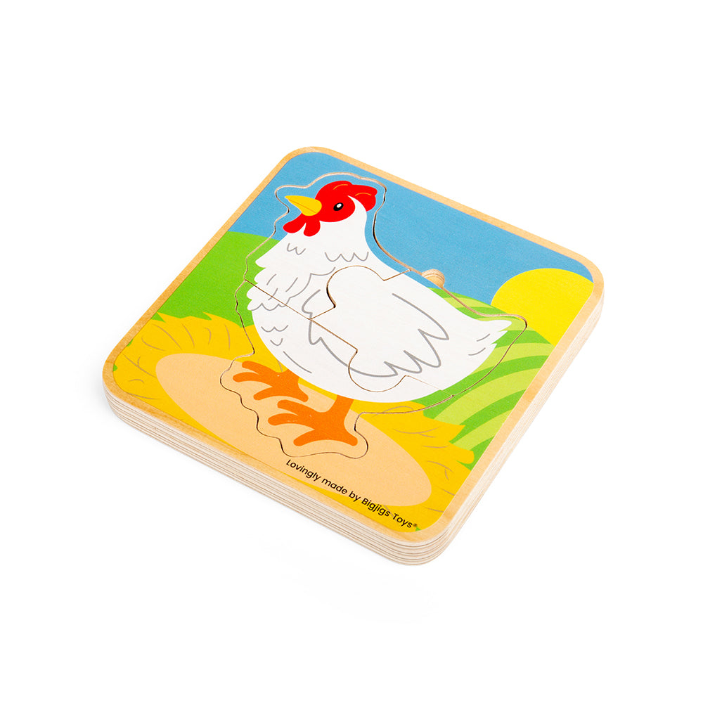 Lifecycle Puzzle - Chicken