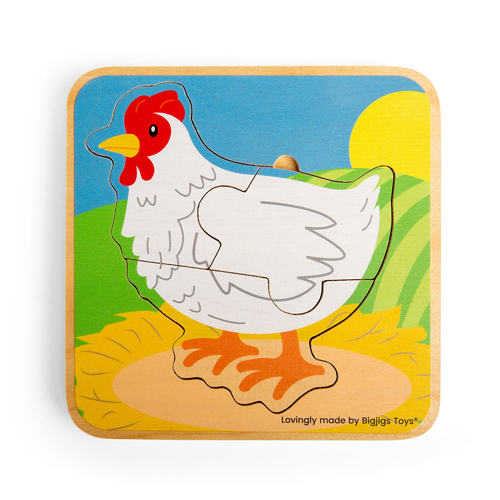 Lifecycle Puzzle - Chicken