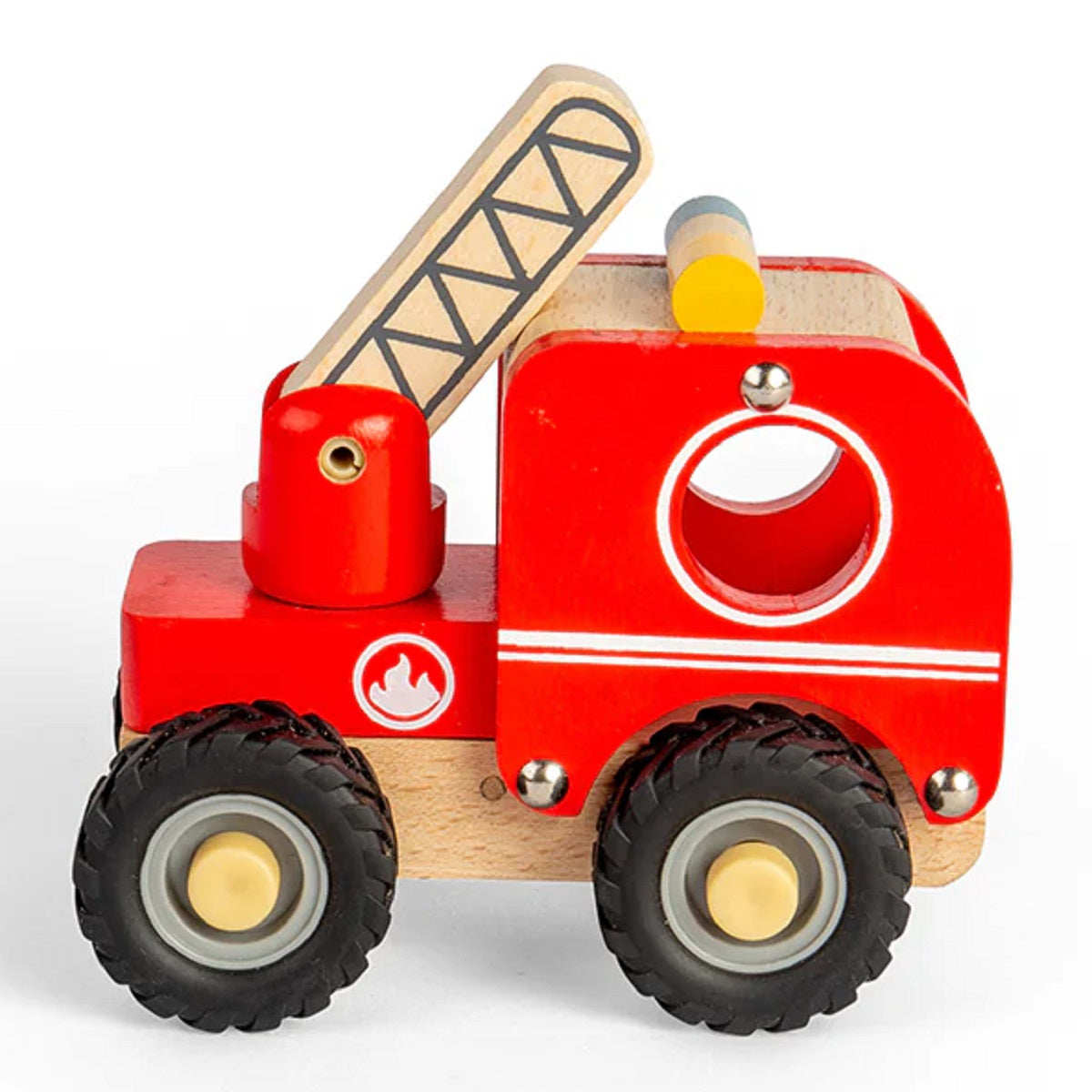 Mini Wooden Fire Truck