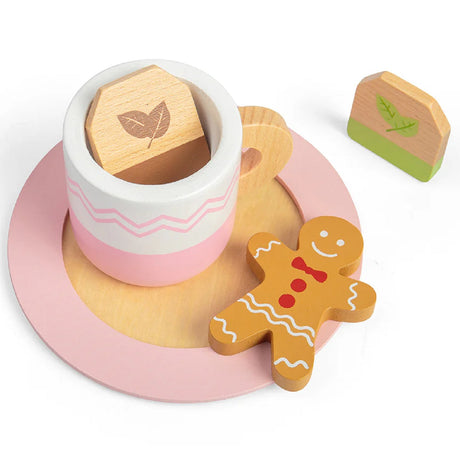 Wooden Toy Tea Set For Two