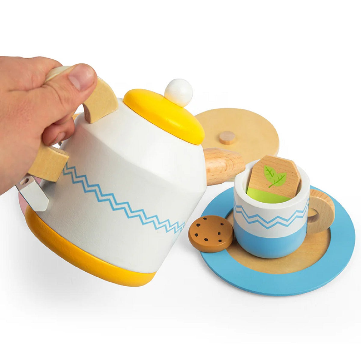 Wooden Toy Tea Set For Two