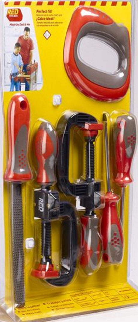 Set 3 - Childrens 6 Piece Woodwork Toolset