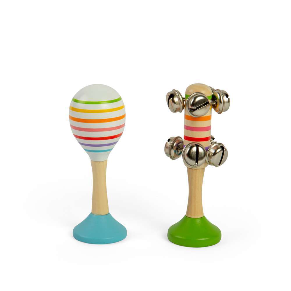 Musical Shakers - Blue + Green