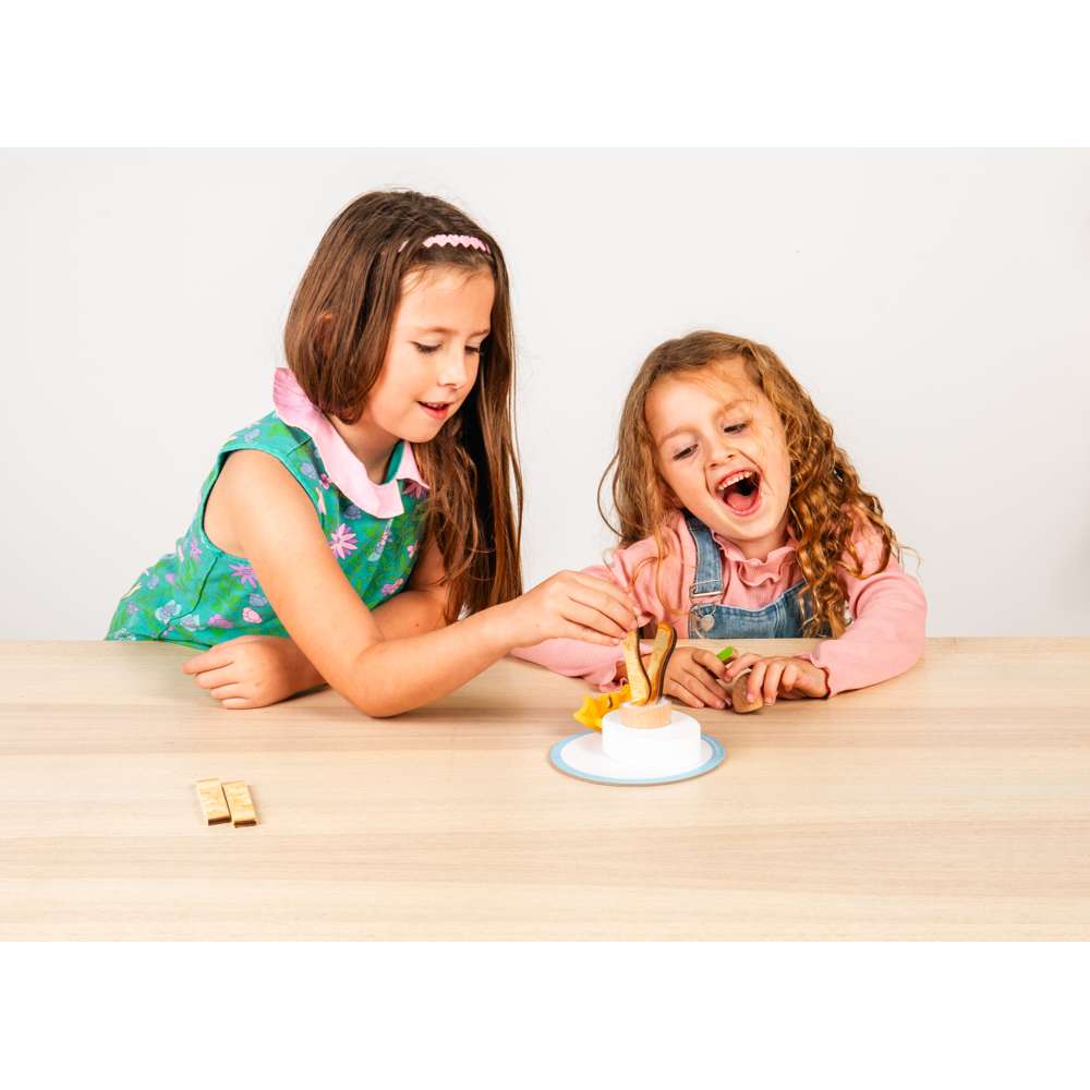 Bigjigs Toys Dippy Egg Wooden Breakfast Play Food Set 9 Pieces