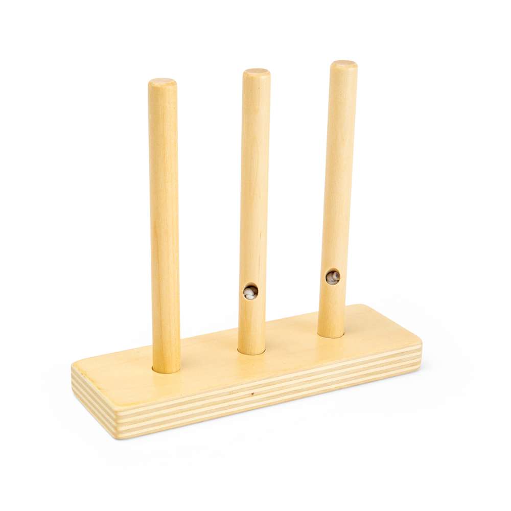 Bigjigs Toys London Wooden Stacking Blocks Toy for 1 Year Olds