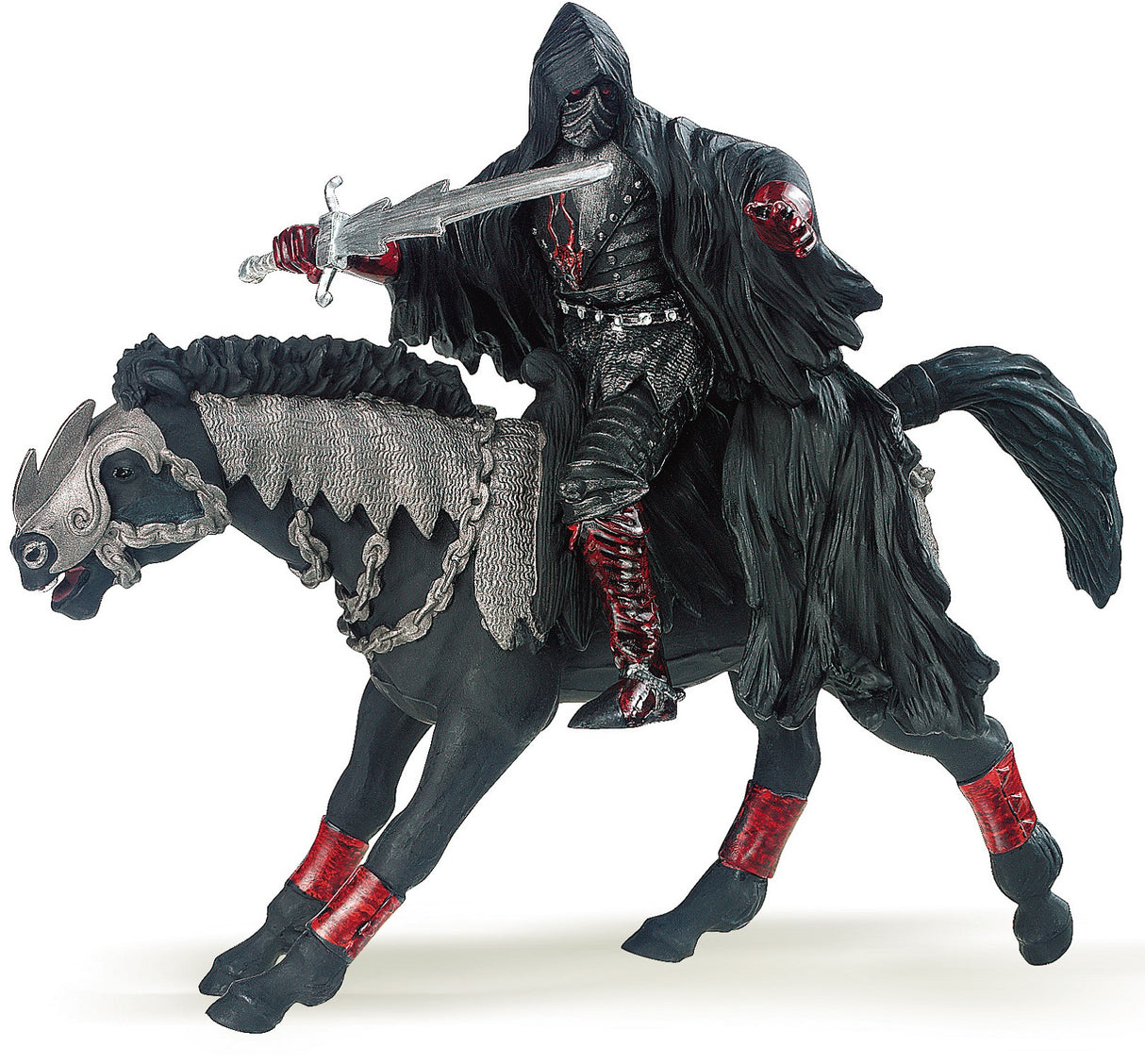 Faceless Horseman and Horse