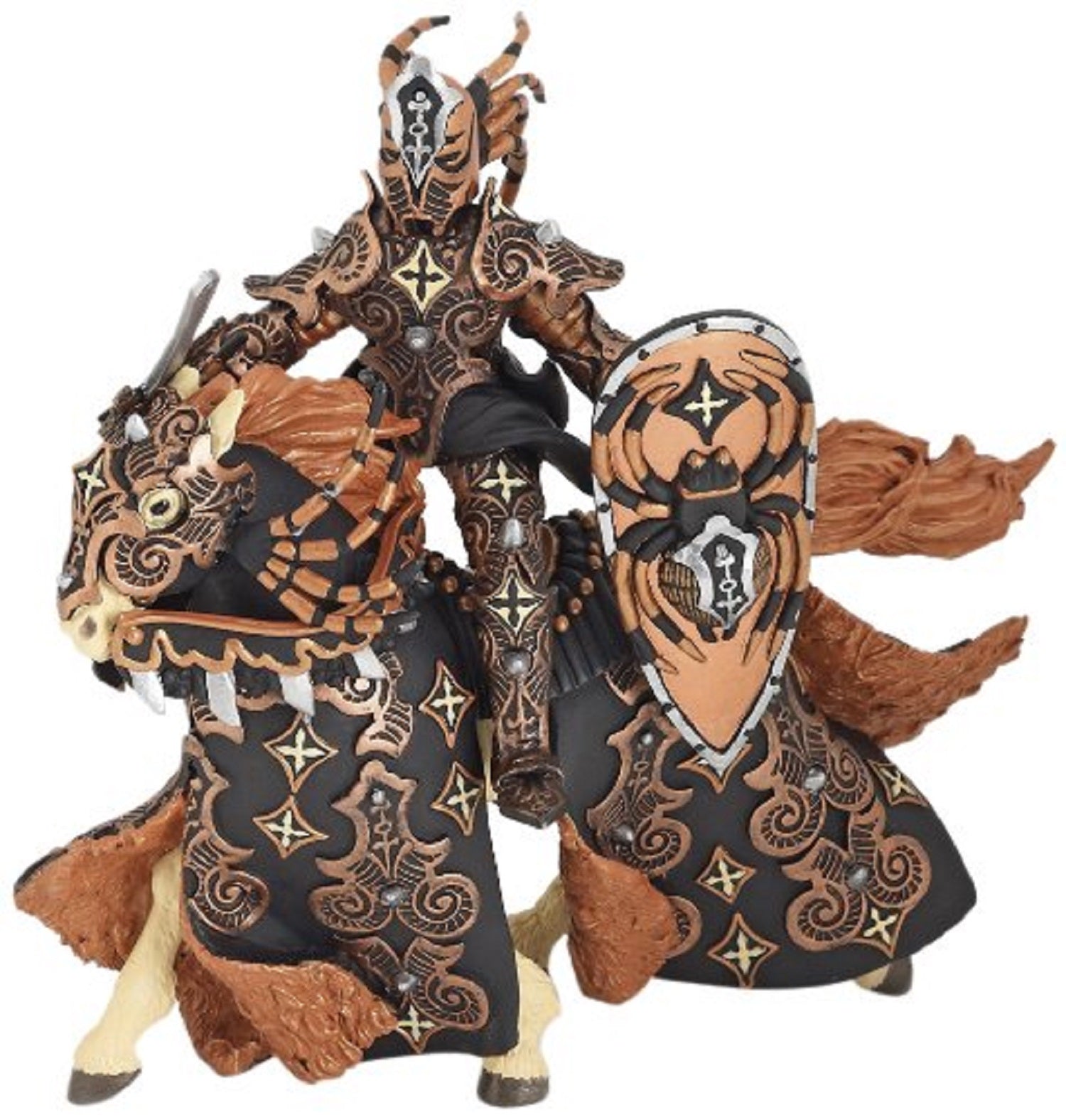 Dark Spider Warrior and Horse