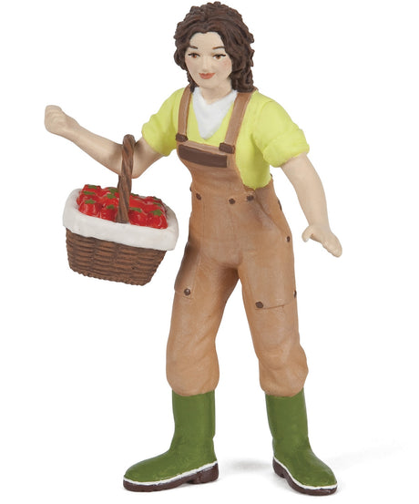 Woman Farmer with Basket