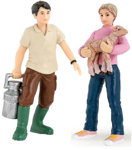 Papo Farm Boy and Farm Girl