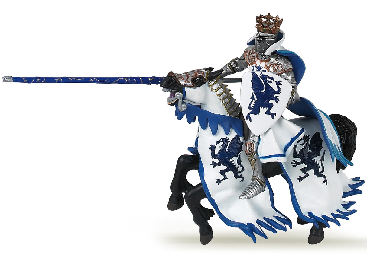 Blue Dragon King with Horse