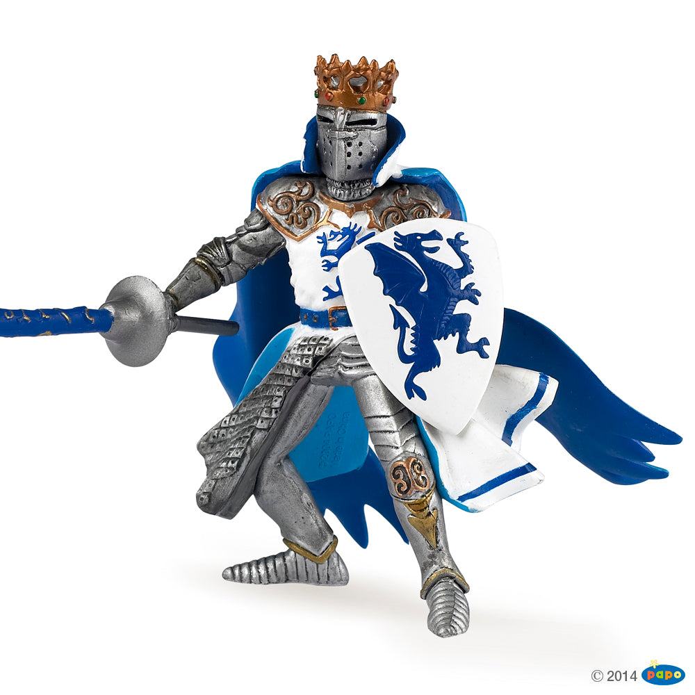 Blue Dragon King with Horse