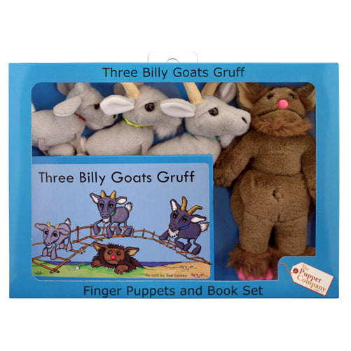 Three Billy Goats Gruff Puppet Story Set