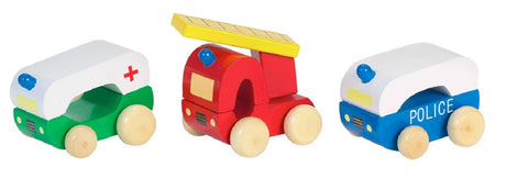Set of 3 First Emergency Vehicles