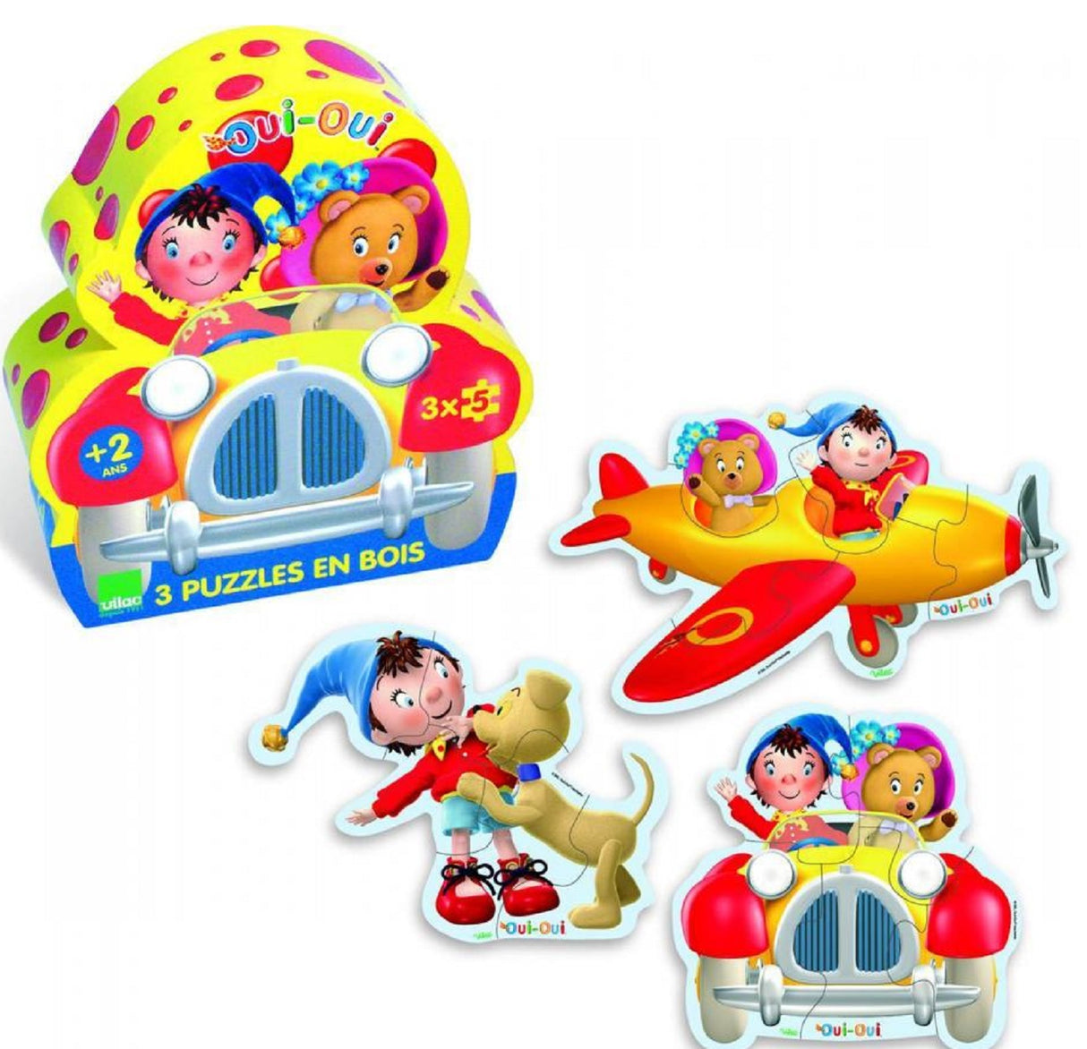 3 x Noddy Jigsaw Puzzles in a Box