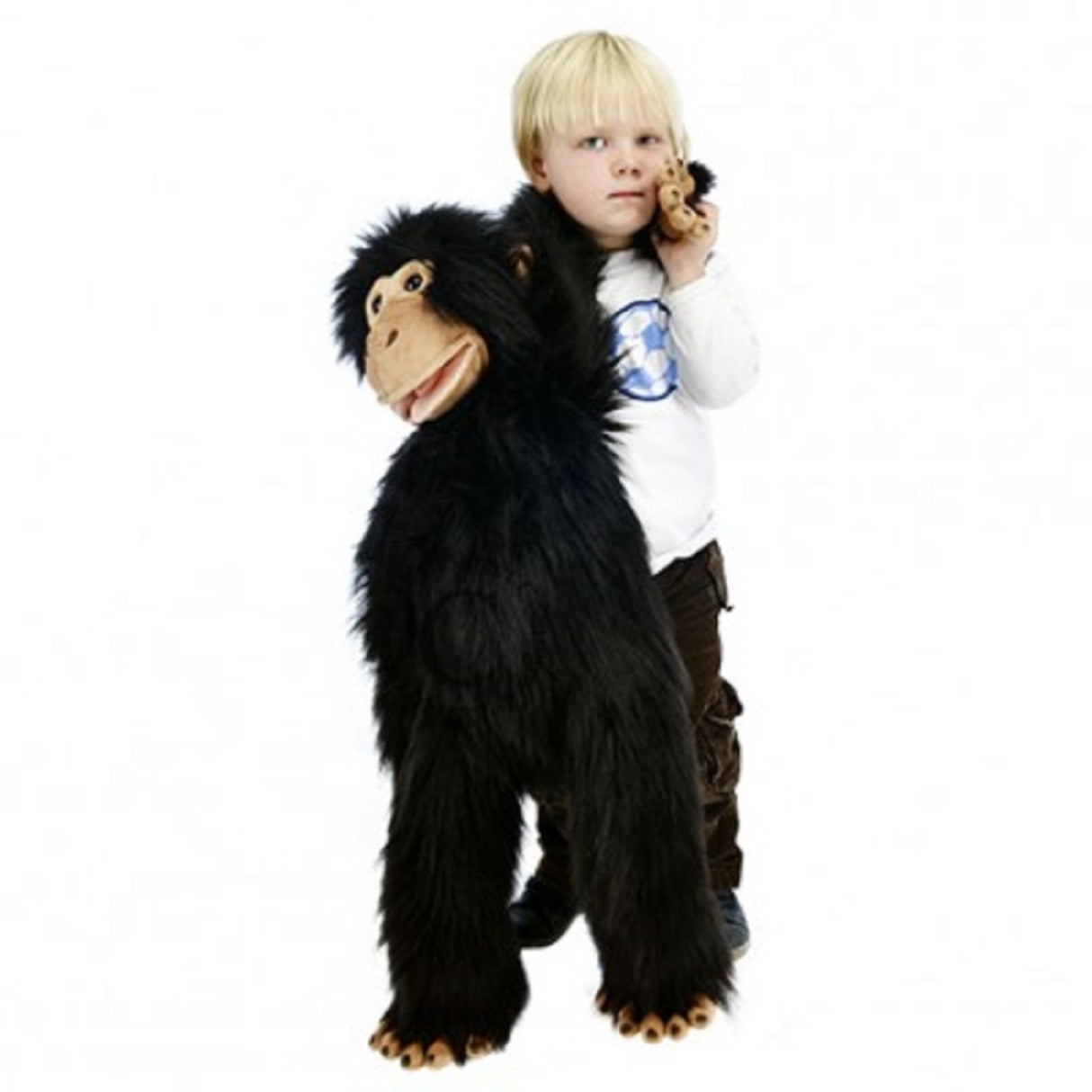Large Primate Chimp Hand Puppet