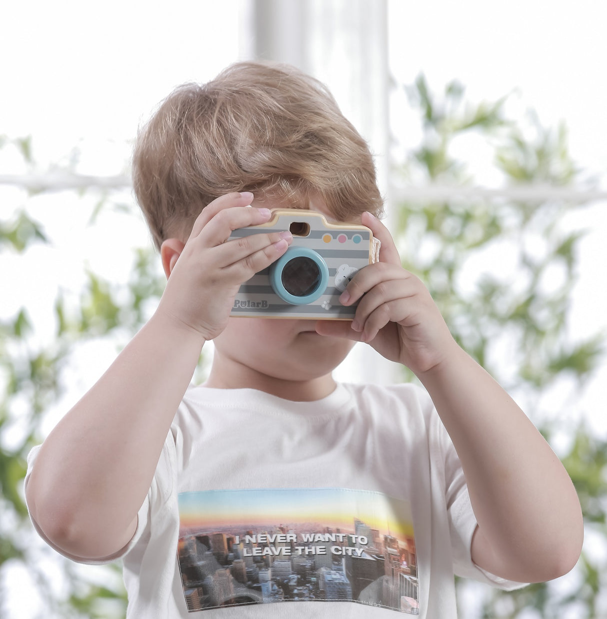 PolarB Wooden Toy Camera