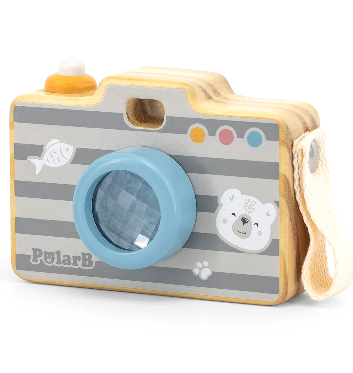 PolarB Wooden Toy Camera