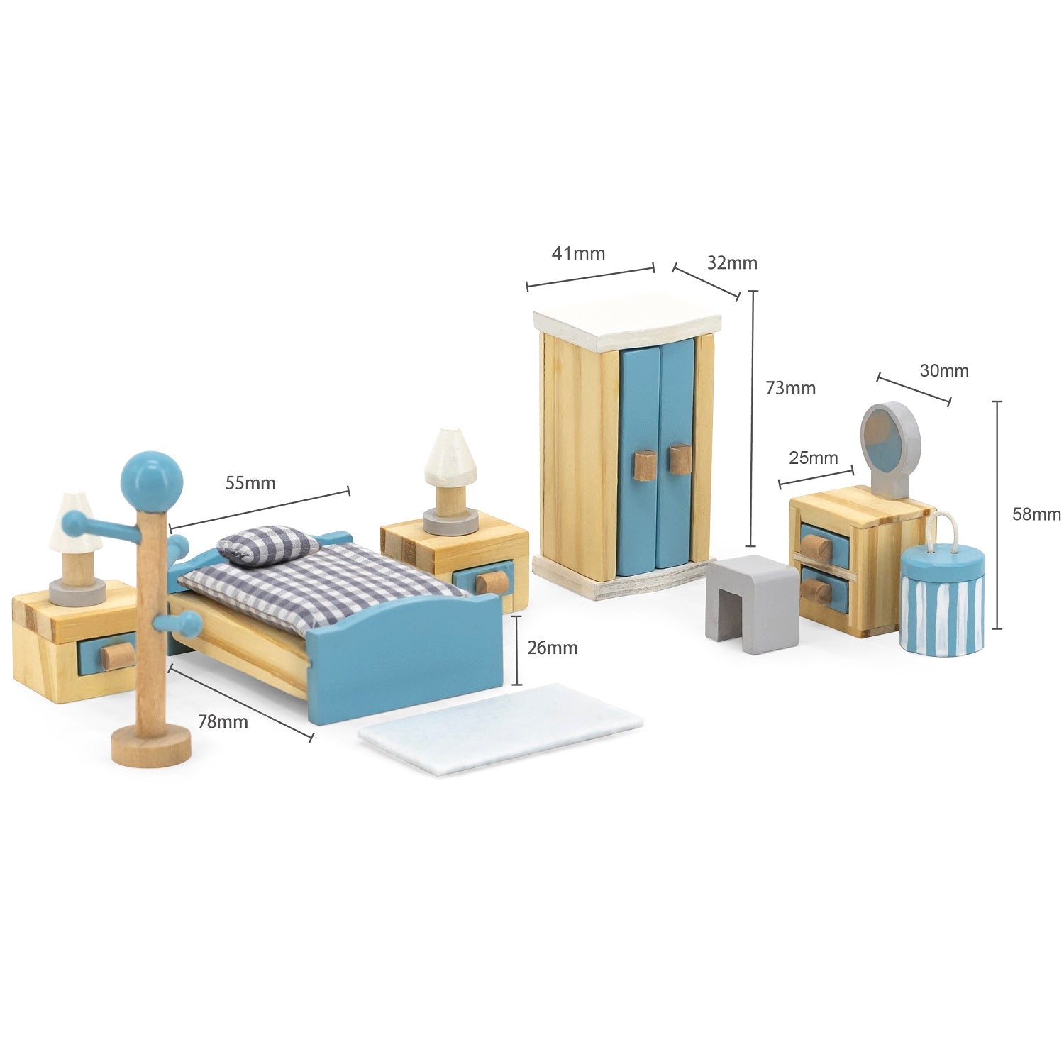 PolarB Main Bedroom Furniture Set