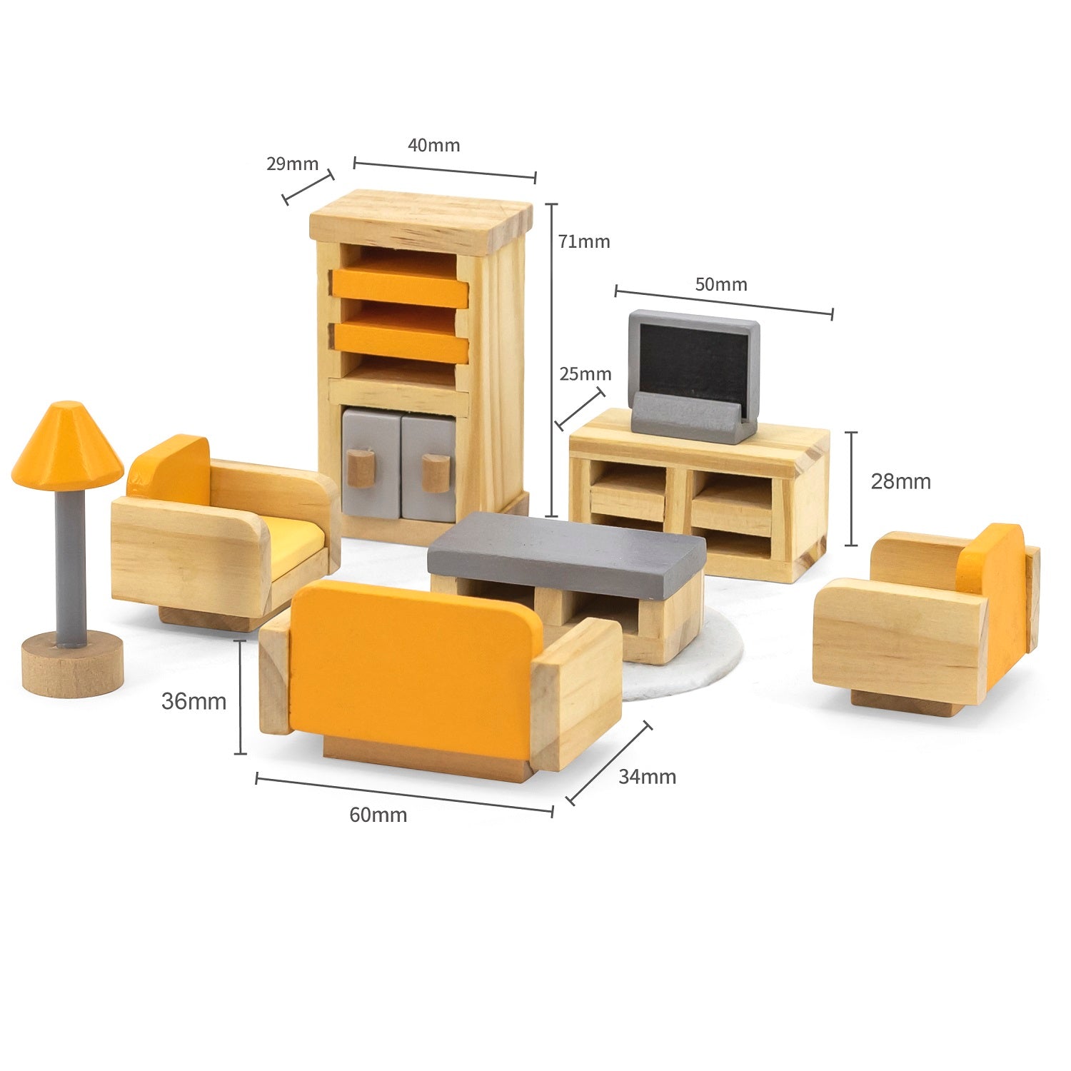 PolarB Sitting Room Furniture Set
