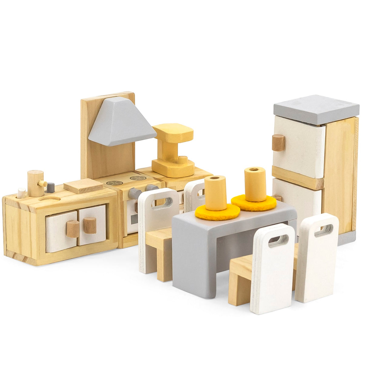 PolarB Kitchen and Dining Room Furniture Set