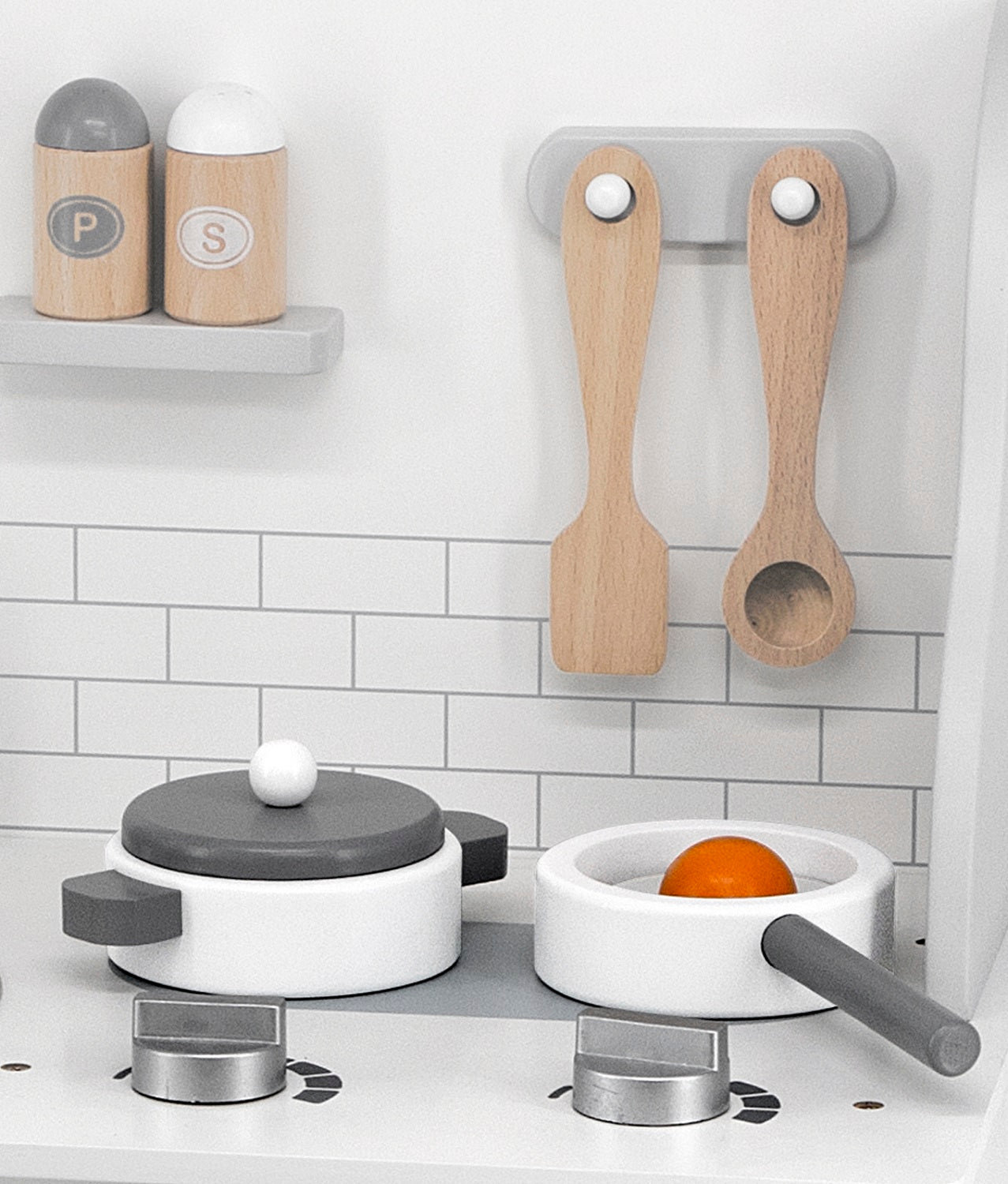 PolarB Grey Play Kitchen