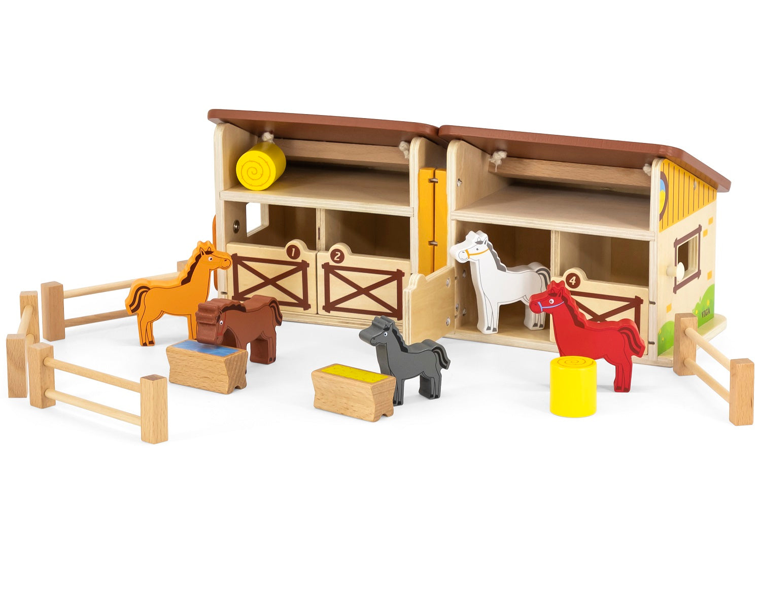 Foldable Wooden Stable