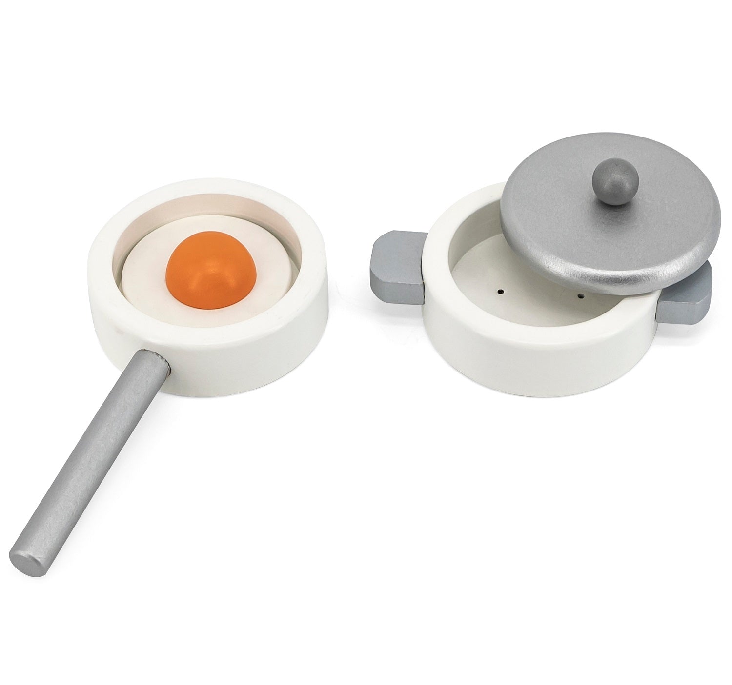 White Wooden Play Kitchen