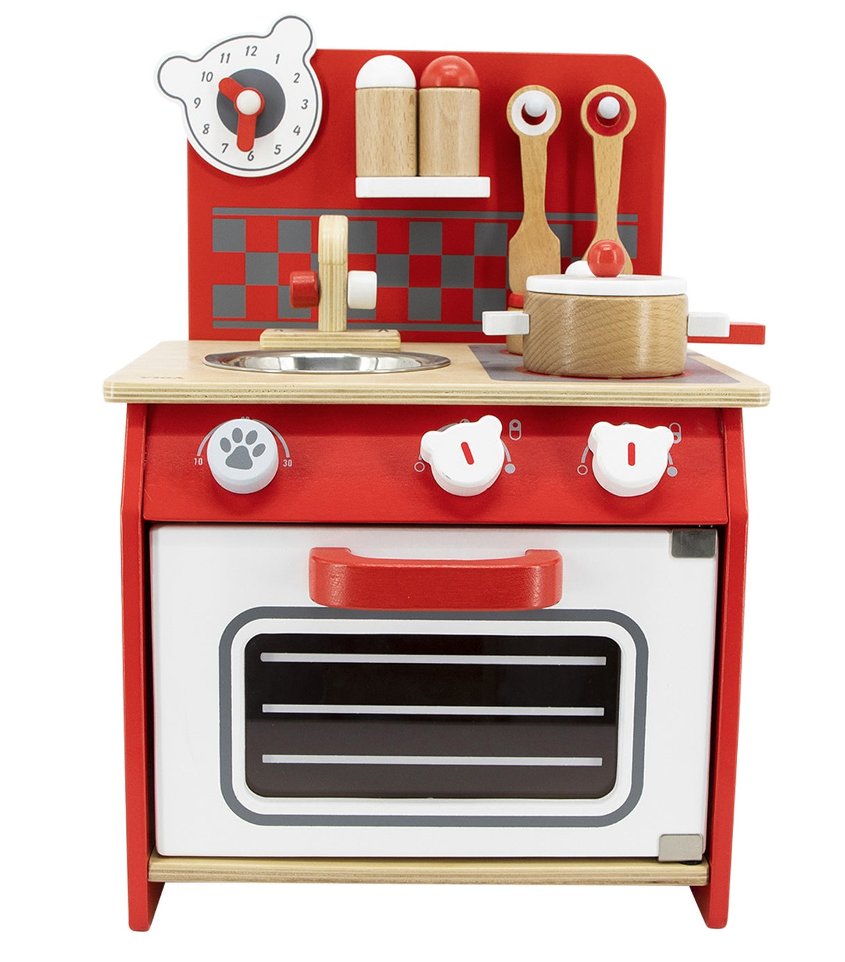 Table Top Wooden Play Kitchen