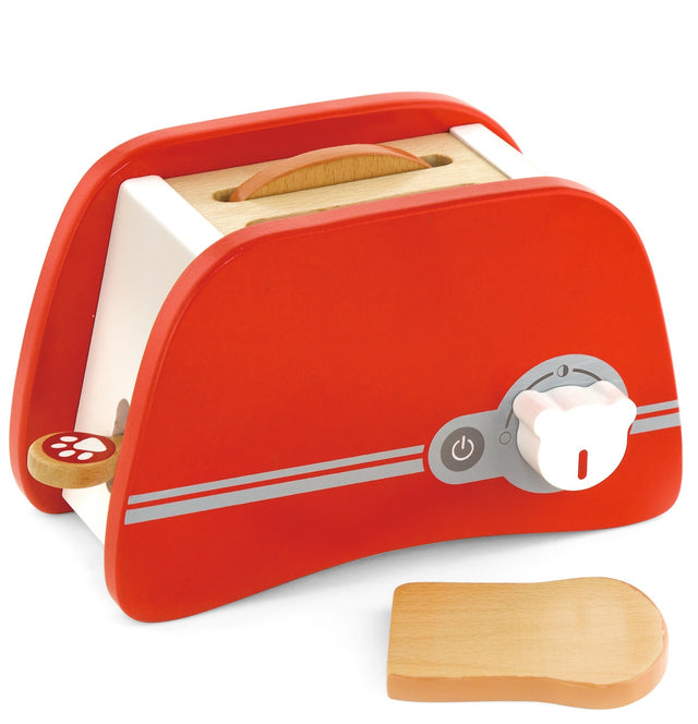 Red Wooden Toaster