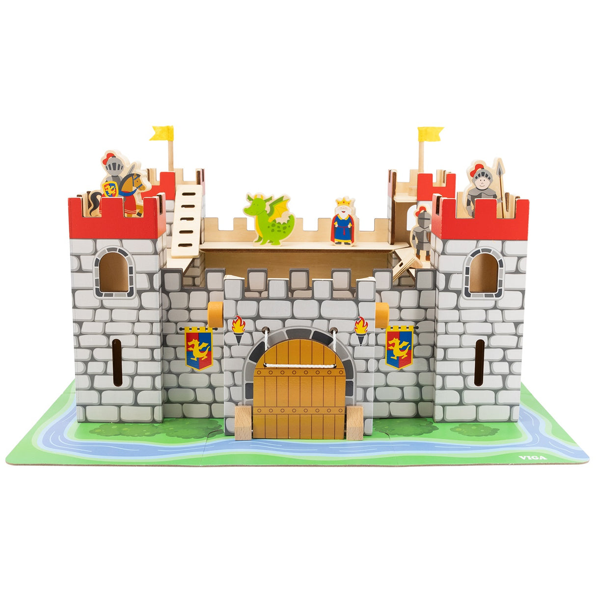 King Arthurs Wooden Castle Set