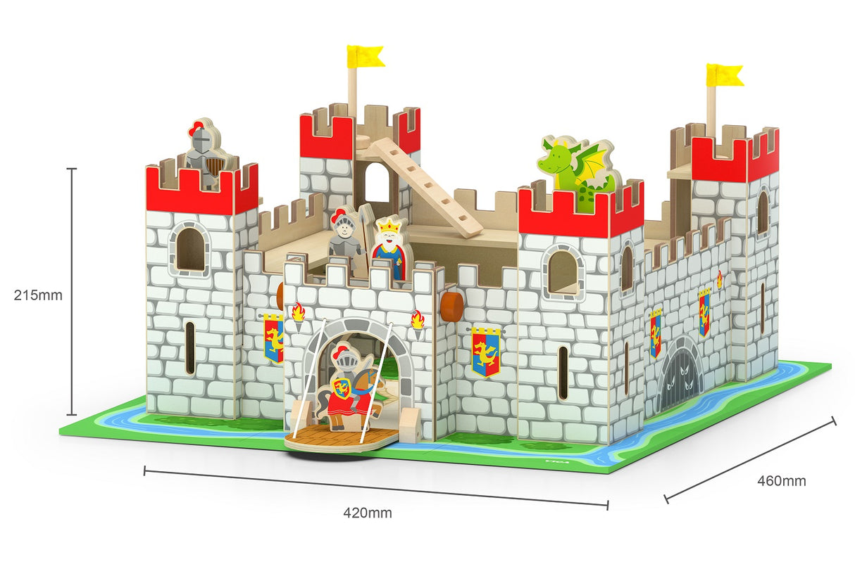 King Arthurs Wooden Castle Set