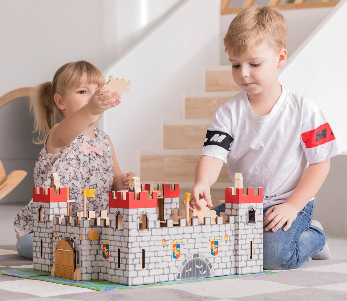 King Arthurs Wooden Castle Set