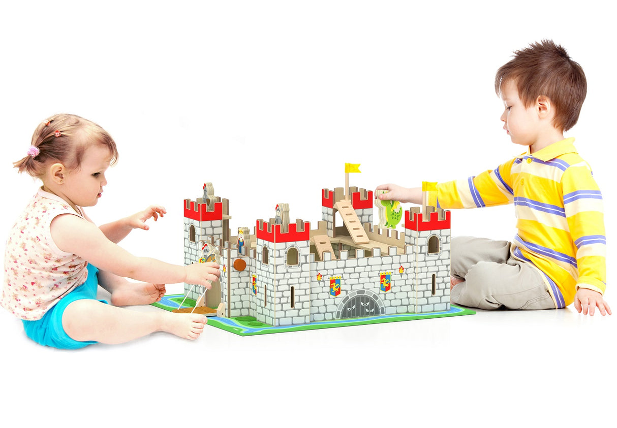 King Arthurs Wooden Castle Set
