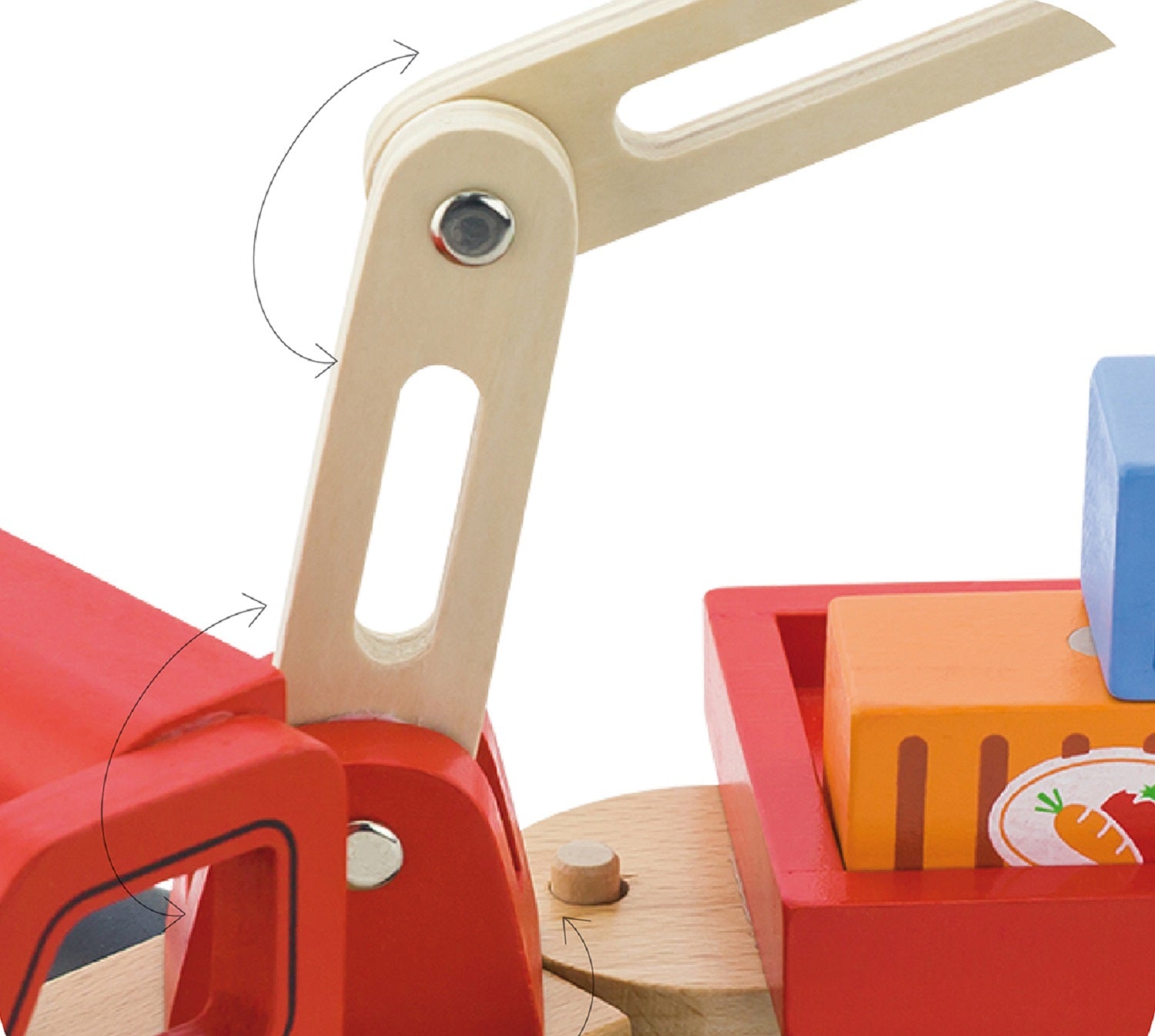 Magnetic Crane Container Truck