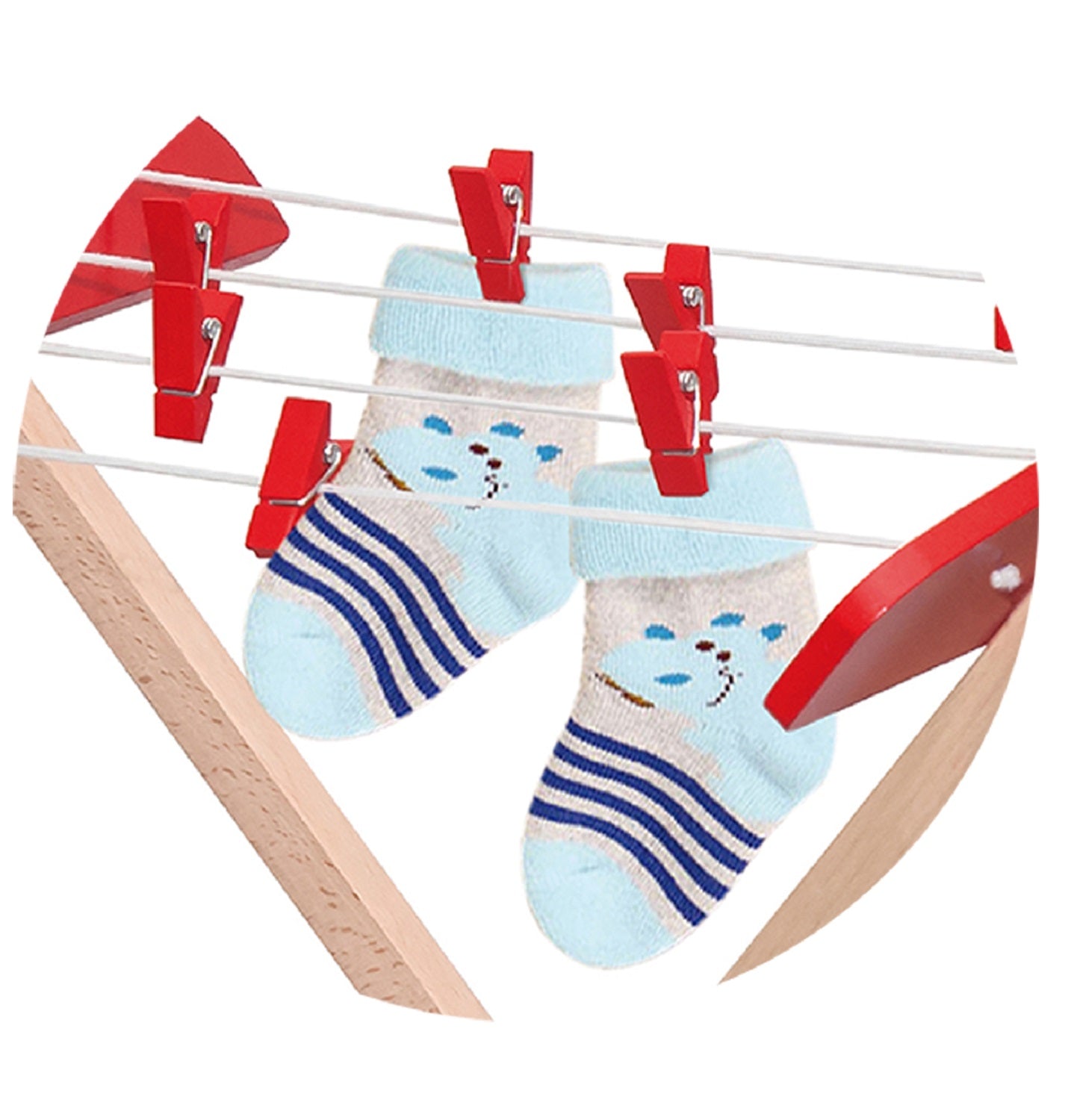 Wooden Clothes Horse