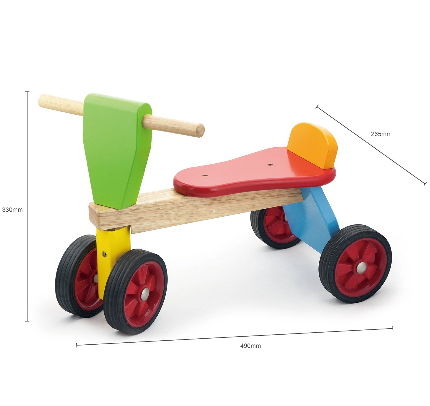 Colourful Wooden Trike