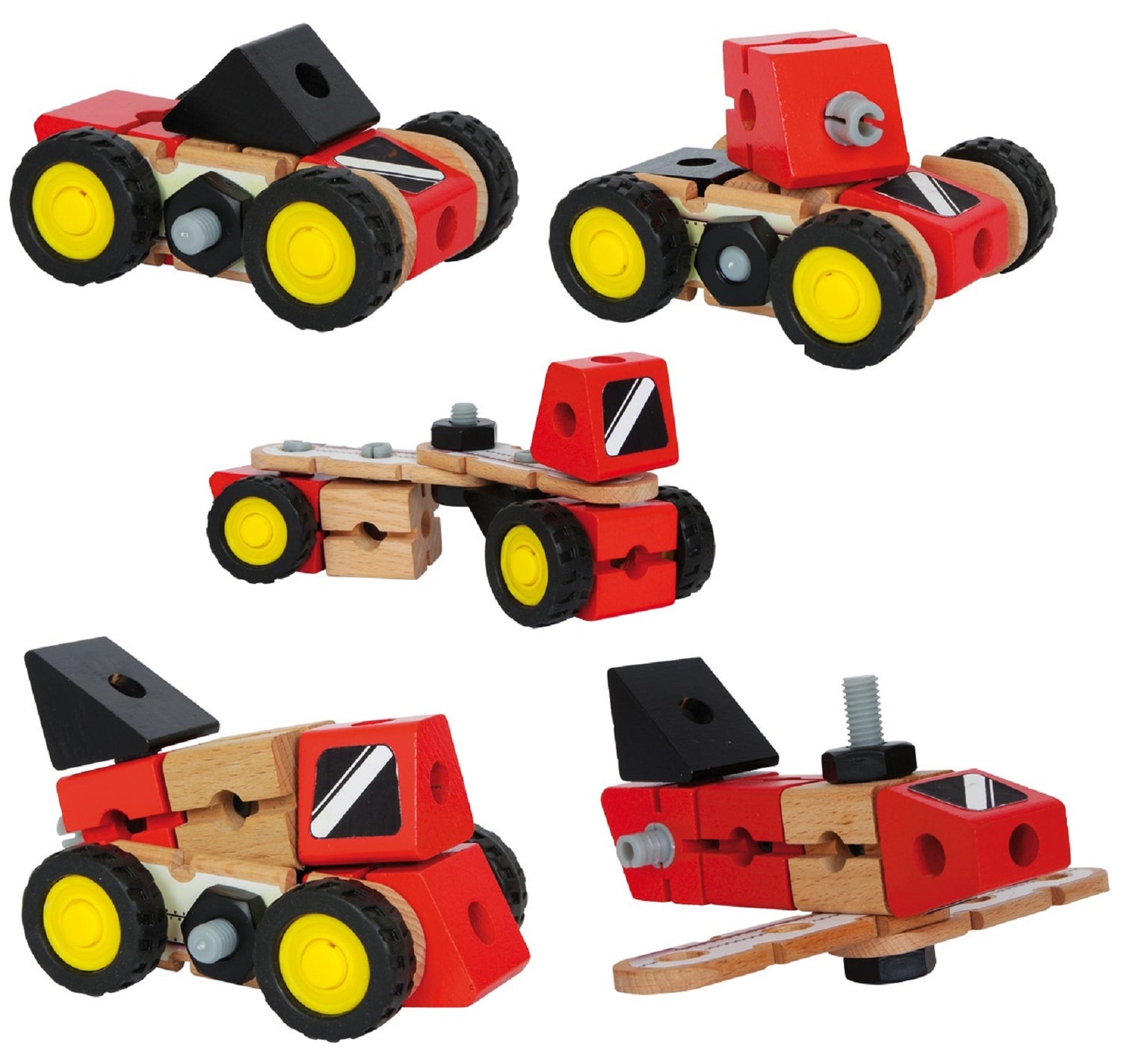 5 in 1 Vehicle Construction Set