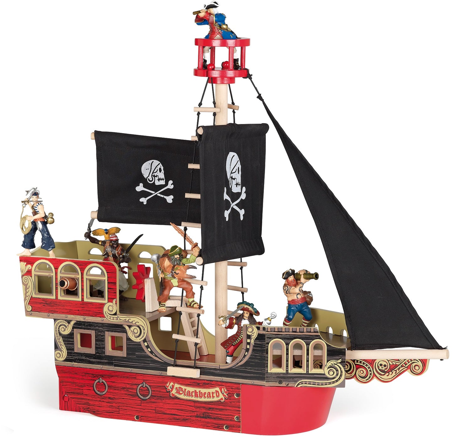 Blackbeard Pirate Ship Super Bundle 3
