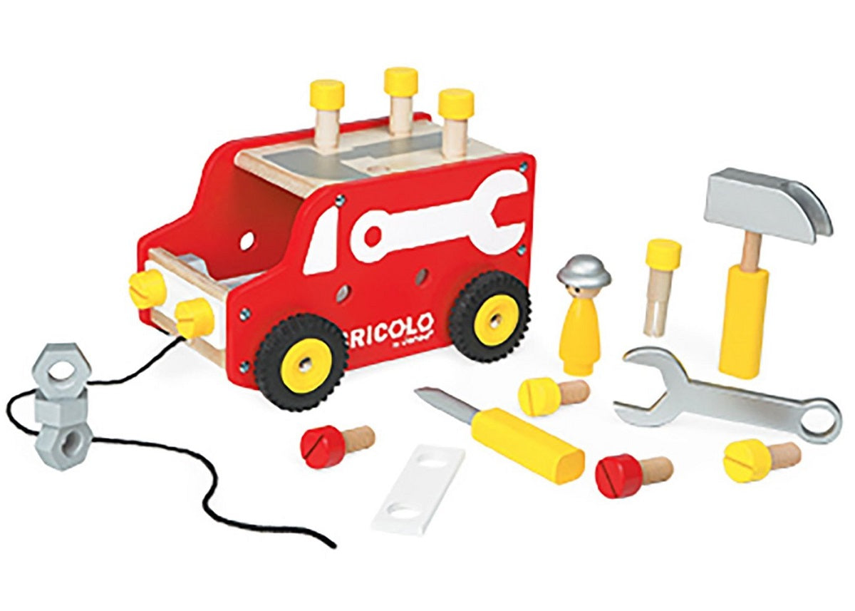 Janod DIY Workbench Truck 3