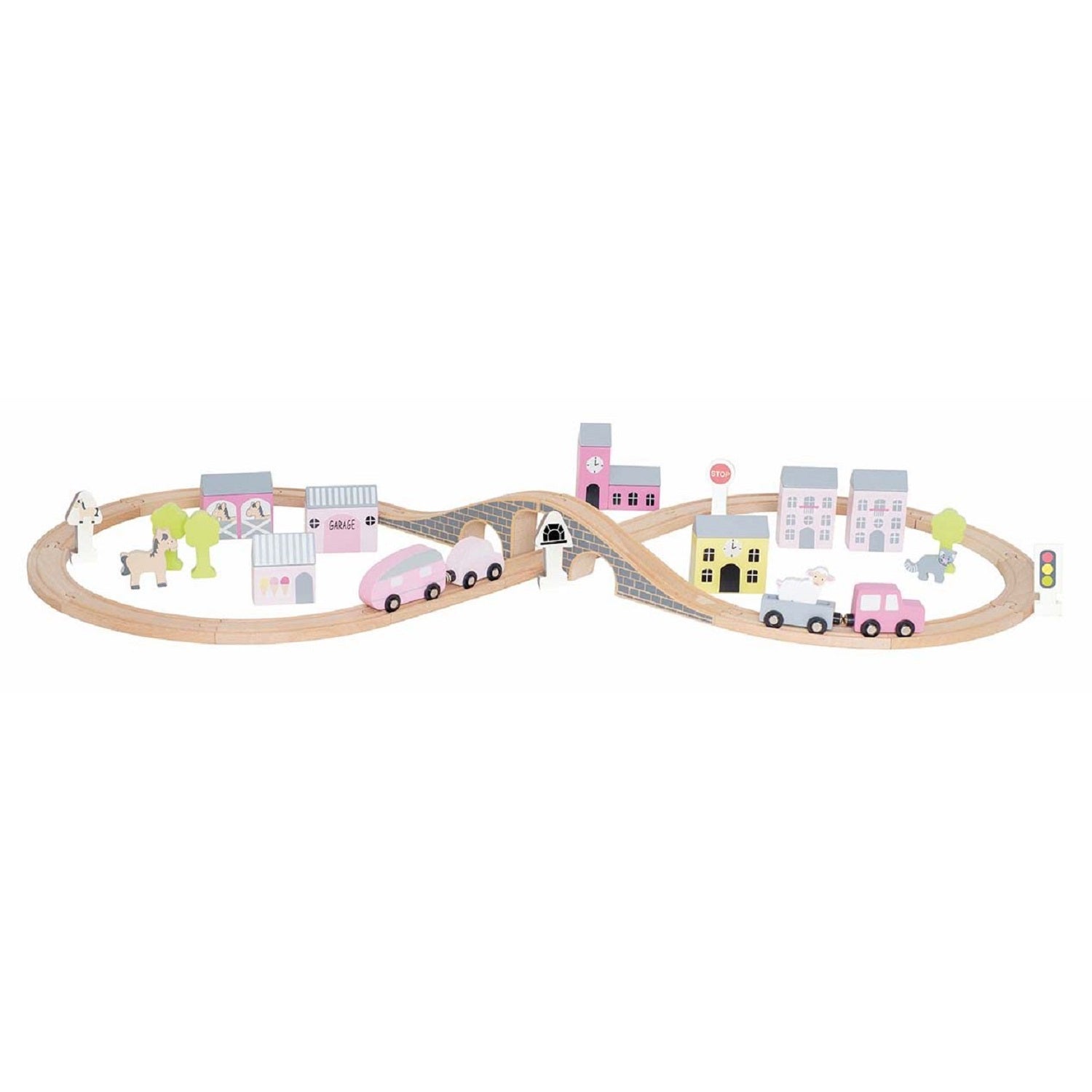 JaBaDaBaDo Pink Car Set