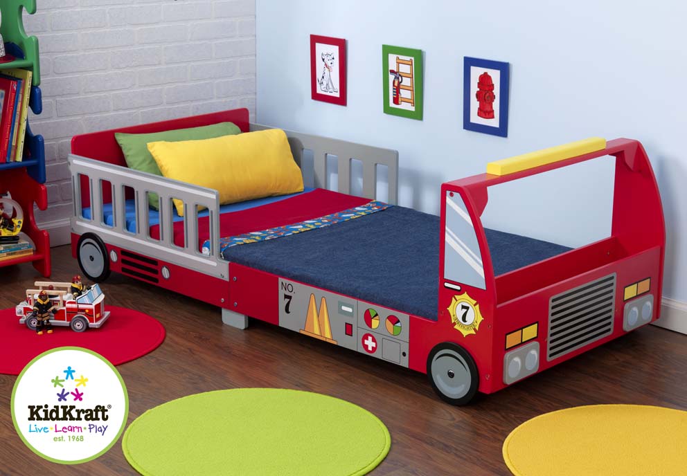 Kidkraft Fire Truck Toddler Bed