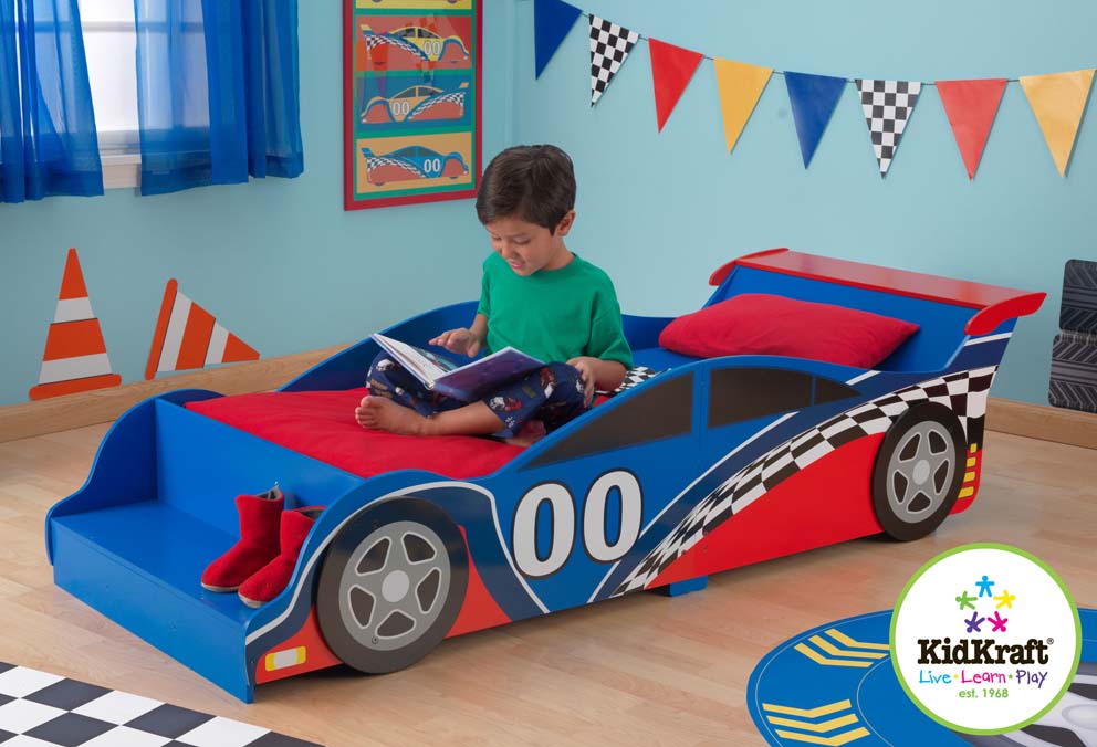 Racing Car Toddler Bed
