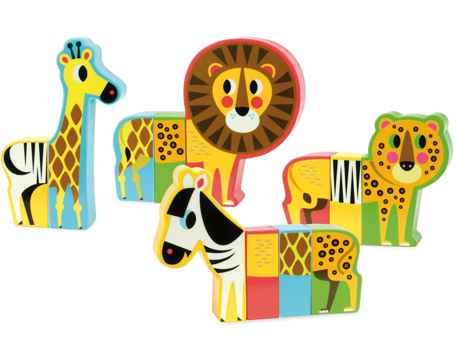 Magnetic Safari Animals Set