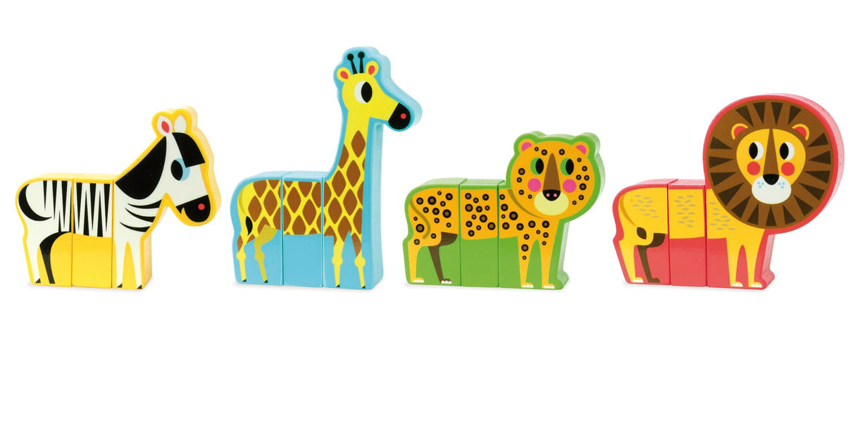 Magnetic Safari Animals Set