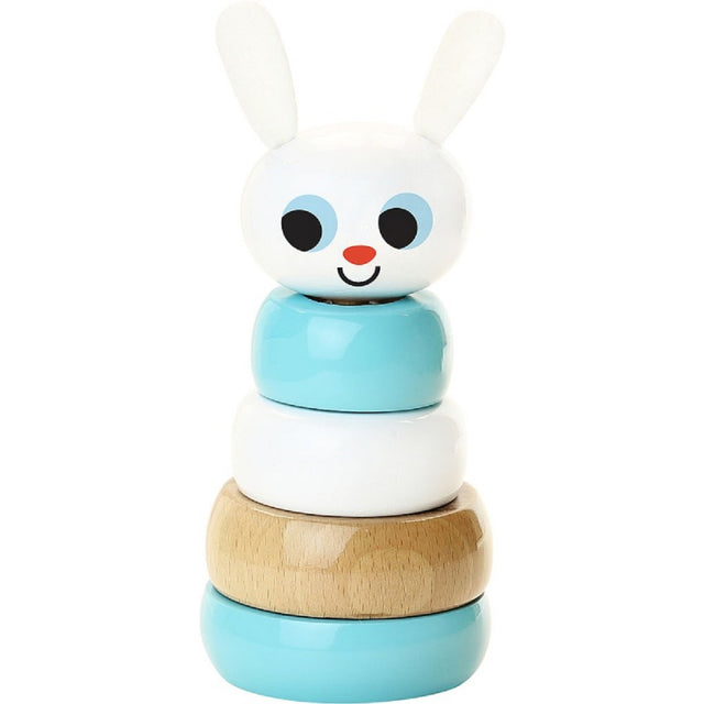 Rabbit Wooden Stacking Ring