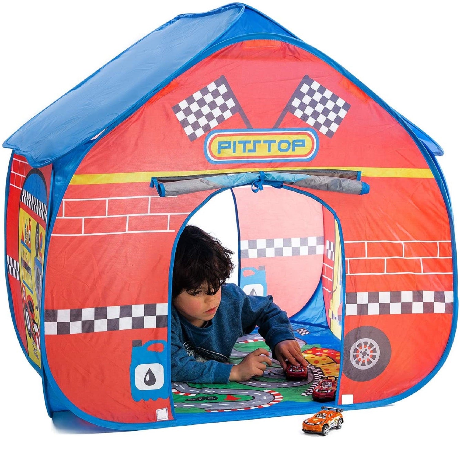 Pop-It-Up Play Tent - Pitstop