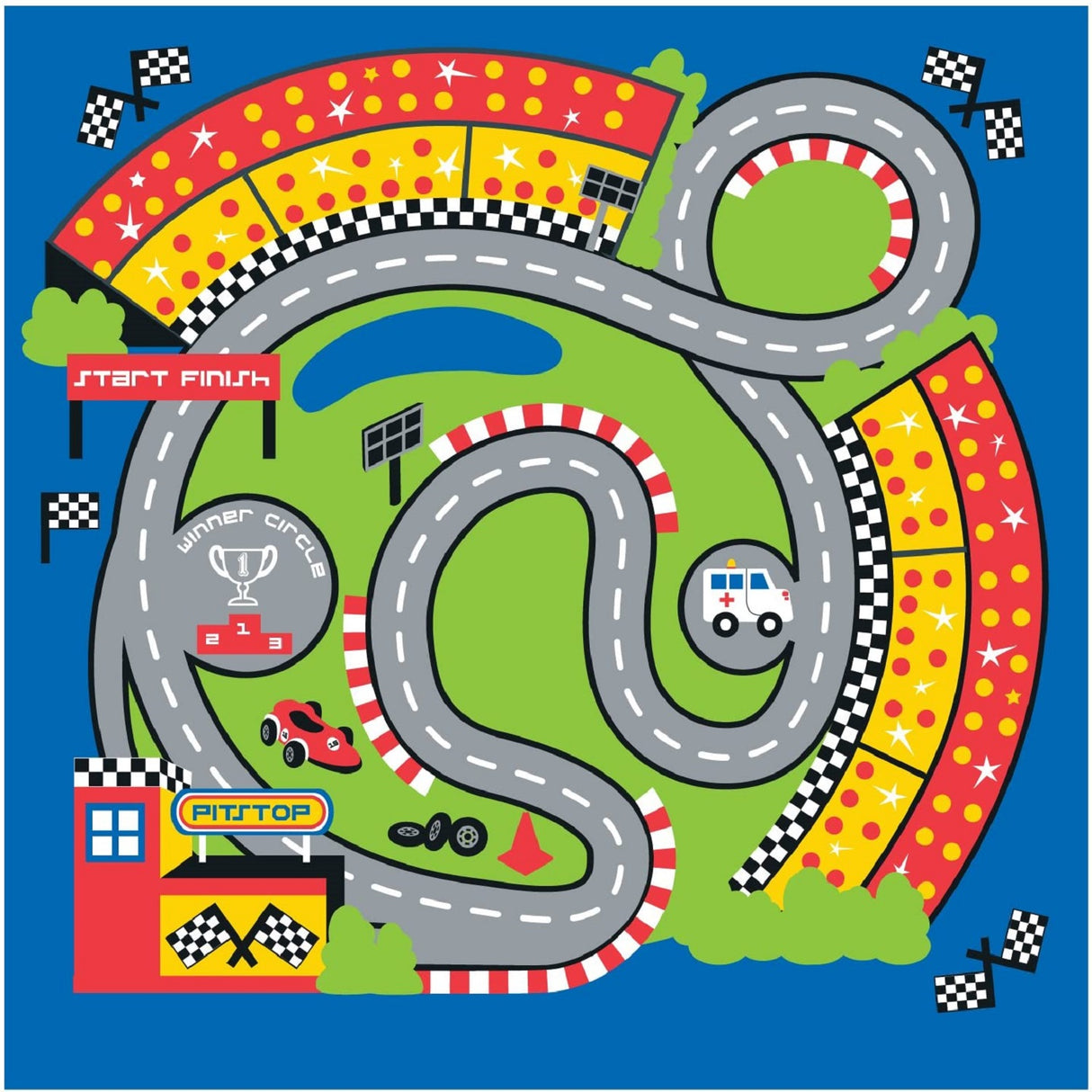 Pop-It-Up Play Tent - Pitstop