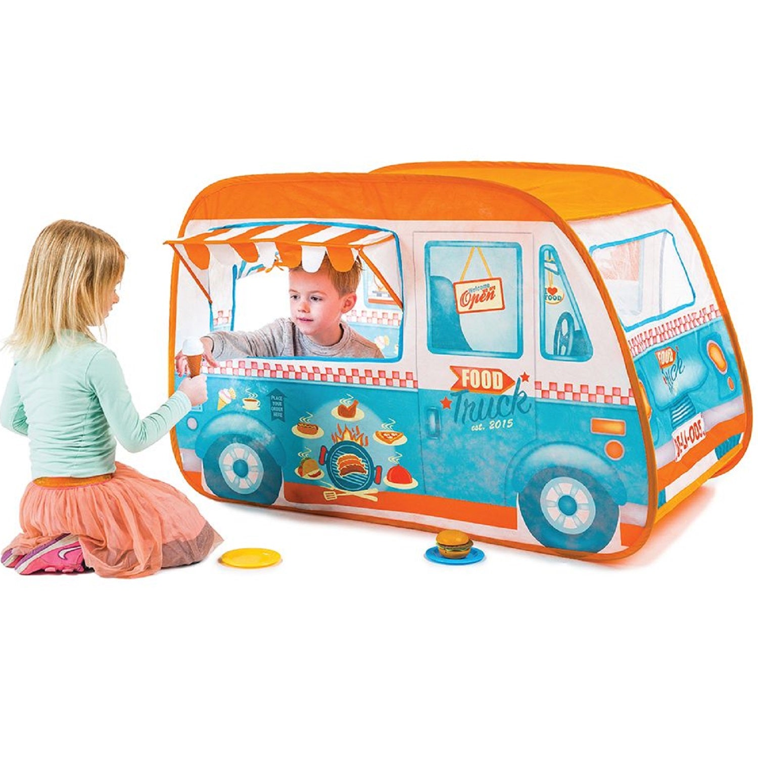 Pop-It-Up Play Tent - Vintage Food Truck